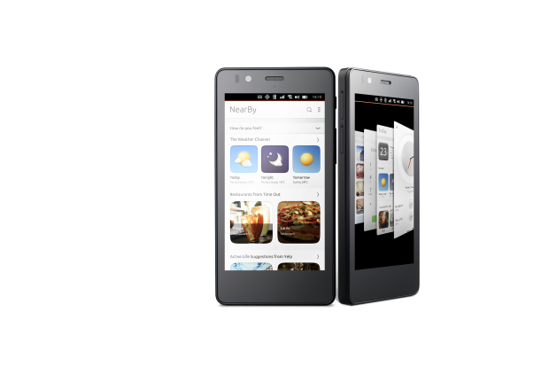 Das neue Aquaris E4.5 von BQ ist das erste Smartphone, das mit Ubuntu Phone ausgeliefert wird. (Bild: BQ)